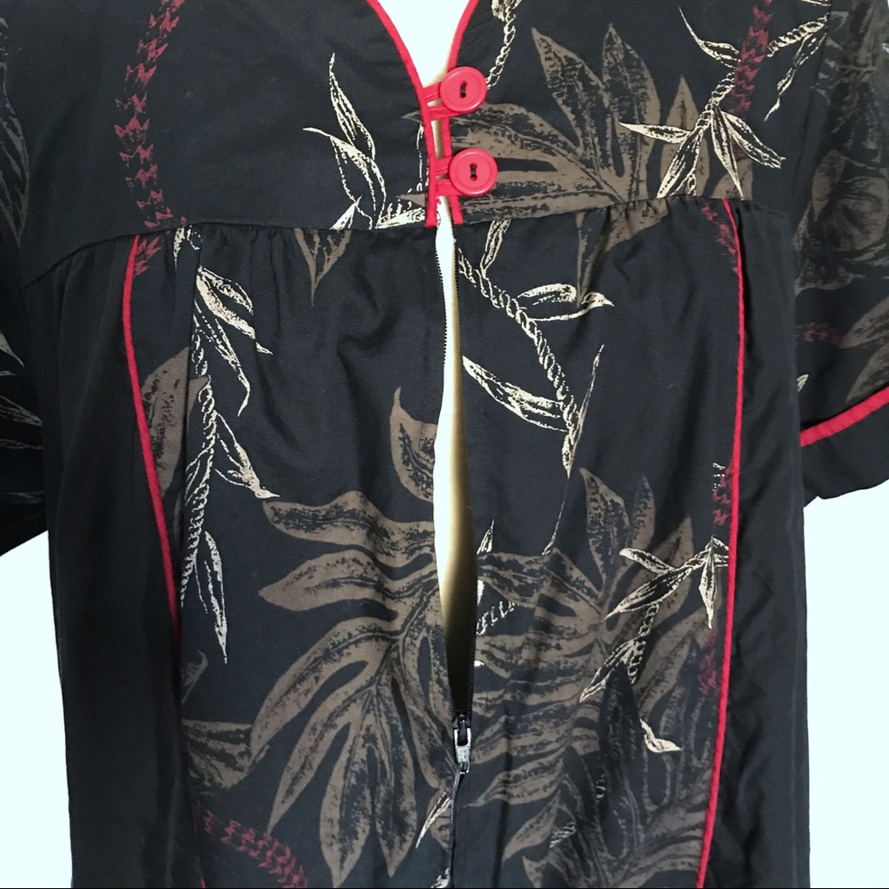 ❌SOLD❌ Hawaiian “2/$20” Floral Lounging Dress L/XL - Picture 4 of 8